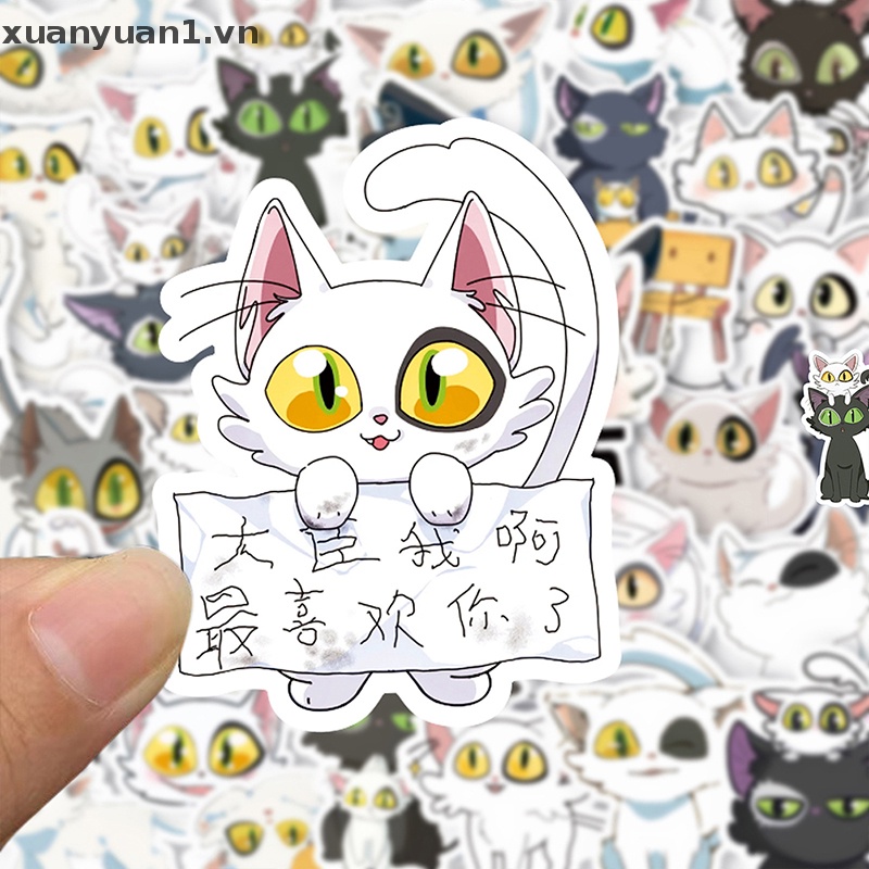 Sticker Dán Trang Trí Hình Mèo Daijin Dễ Thương