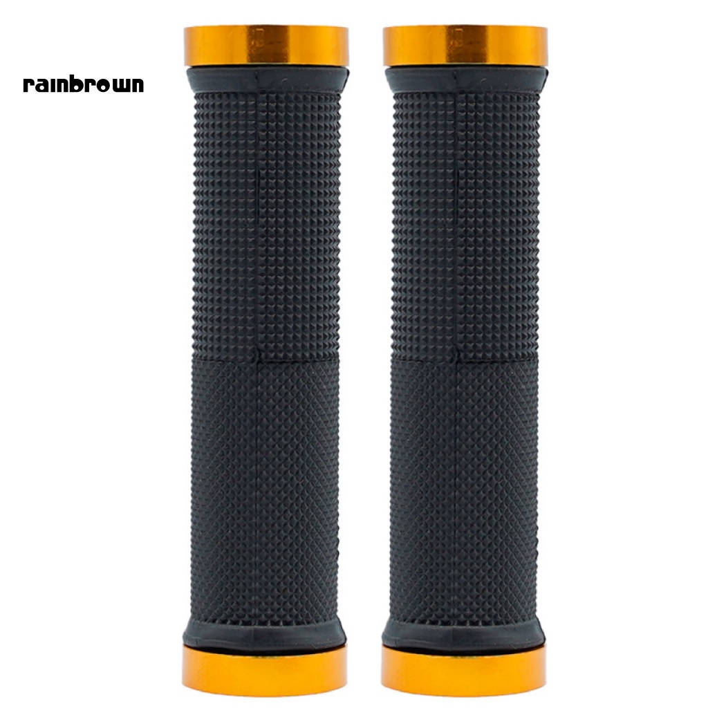 Bộ 2 Bọc Tay Lái Xe Đạp MTB Bằng Cao Su Chống Trượt Kèm Vòng Khóa