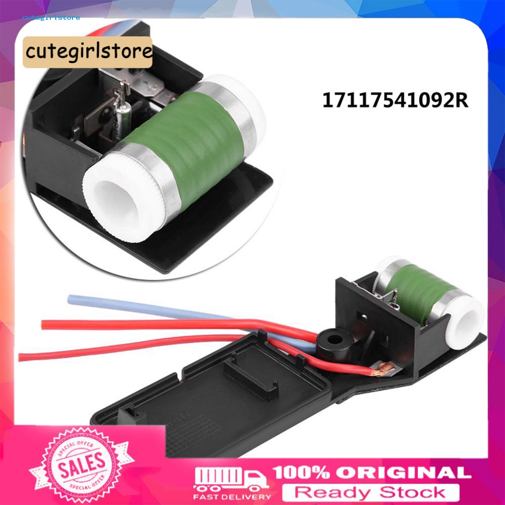Điện Trở Động Cơ Quạt Làm Mát Động Cơ Thổi Khí Chống Ăn Mòn Màu Đen 17117541092Phụ Kiện Chuyên Dụng Cho Xe Hơi Mini Cooper R