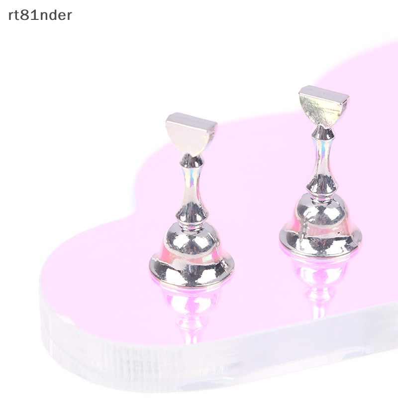 Giá Đỡ Móng Tay Giả Hình Đám Mây Bằng Nhựa Acrylic Tiện Dụng Cho Salon