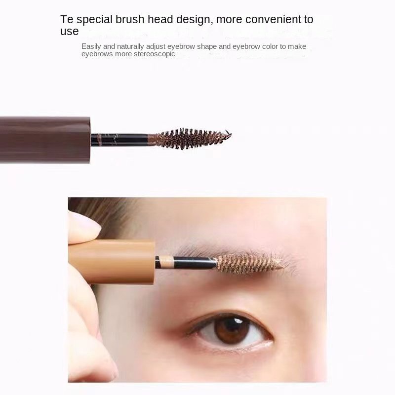 Mascara 3D Novo Chống Thấm Nước Không Phai Màu Nâu Đậm Tự Nhiên