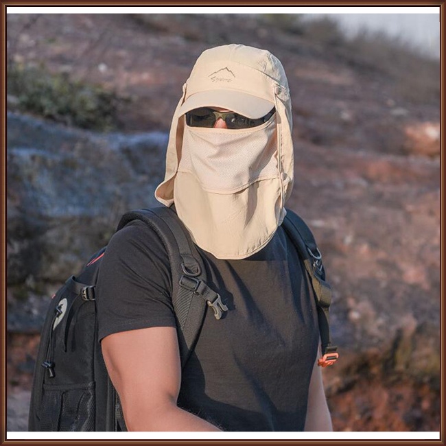 Mũ Lưỡi Trai Chống Nắng Mau Khô Có Thể Tháo Rời Cho Nam