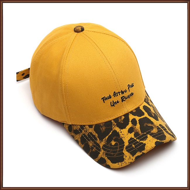 Mũ Lưỡi Trai Họa Tiết Da Báo Thời Trang Cho Nam Và Nữ