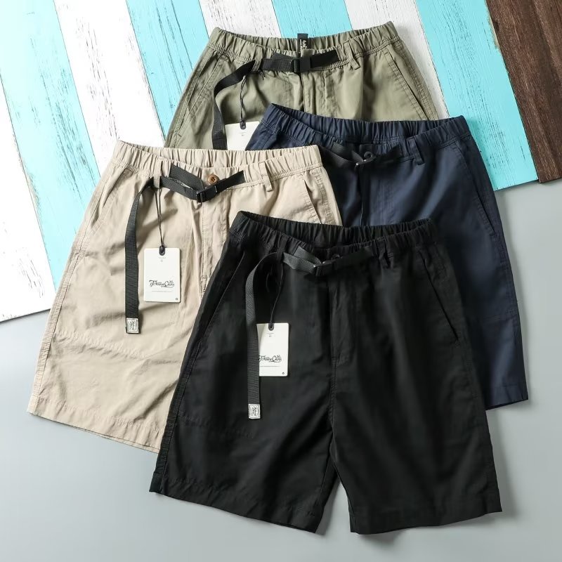 Quần Short Dáng Rộng Phong Cách Nhật Bản Thời Trang Mùa Hè Hàng Mới