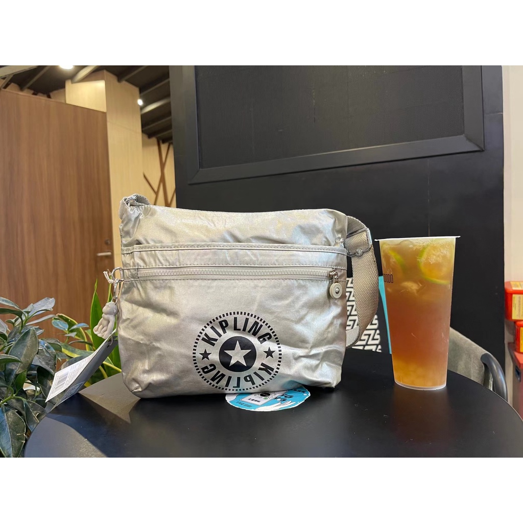 KIPLING Túi Đeo Vai Đựng Điện Thoại Bằng Vải Canvas Trọng Lượng Nhẹ Chống Thấm Nước Phong Cách Thành Phố Mới 2023