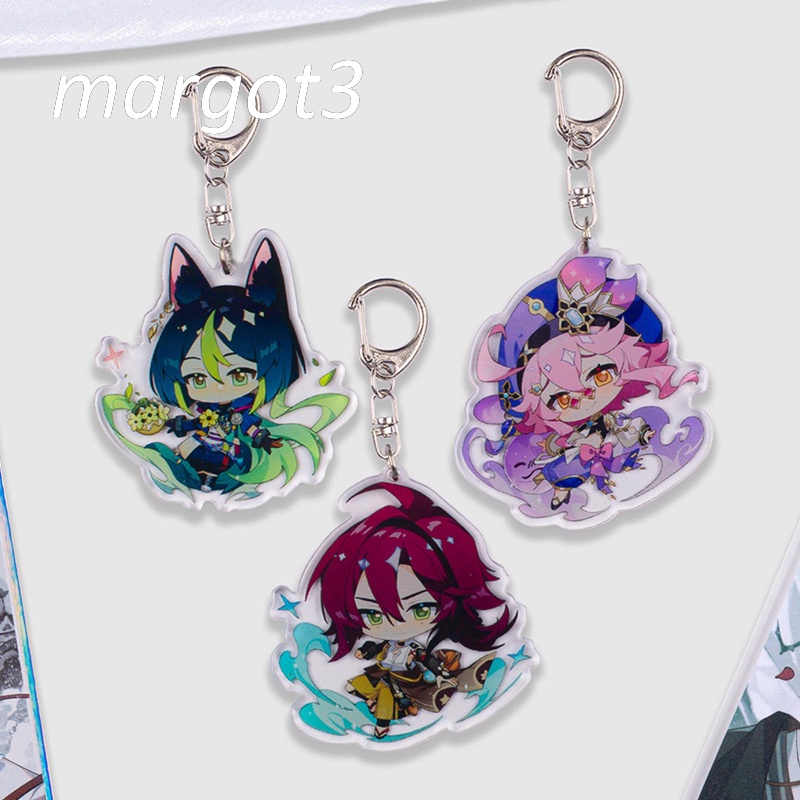 Móc Khóa Mặt Acrylic Hình Nhân Vật Hoạt Hình Anime Dễ Thương