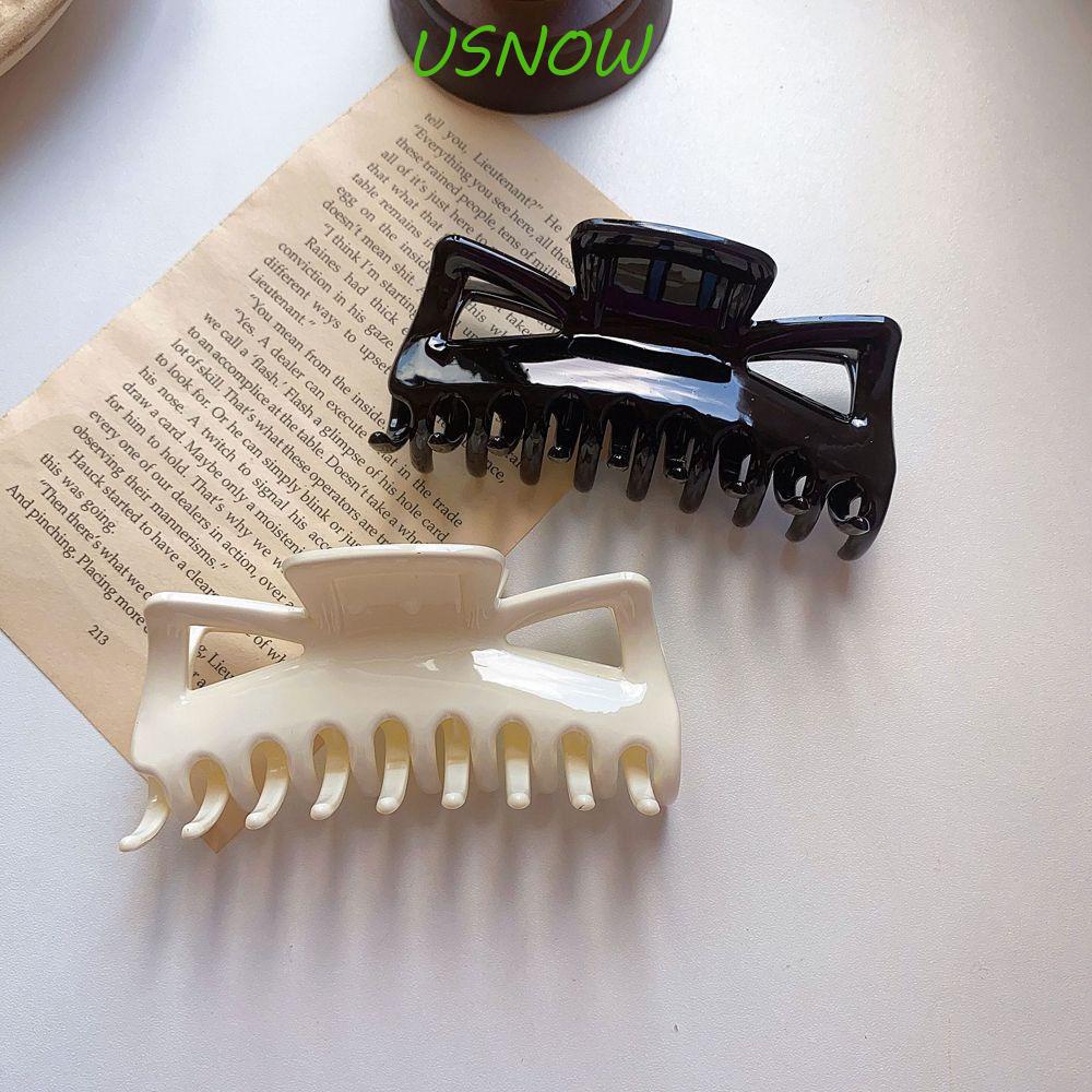 Kẹp Tóc Đuôi Ngựa Trong Suốt Phong Cách Hàn Quốc Thanh Lịch Cho Nữ Giá Đỡ