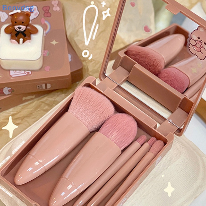 Bộ 5 Cọ Trang Điểm Mini Tiện Dụng