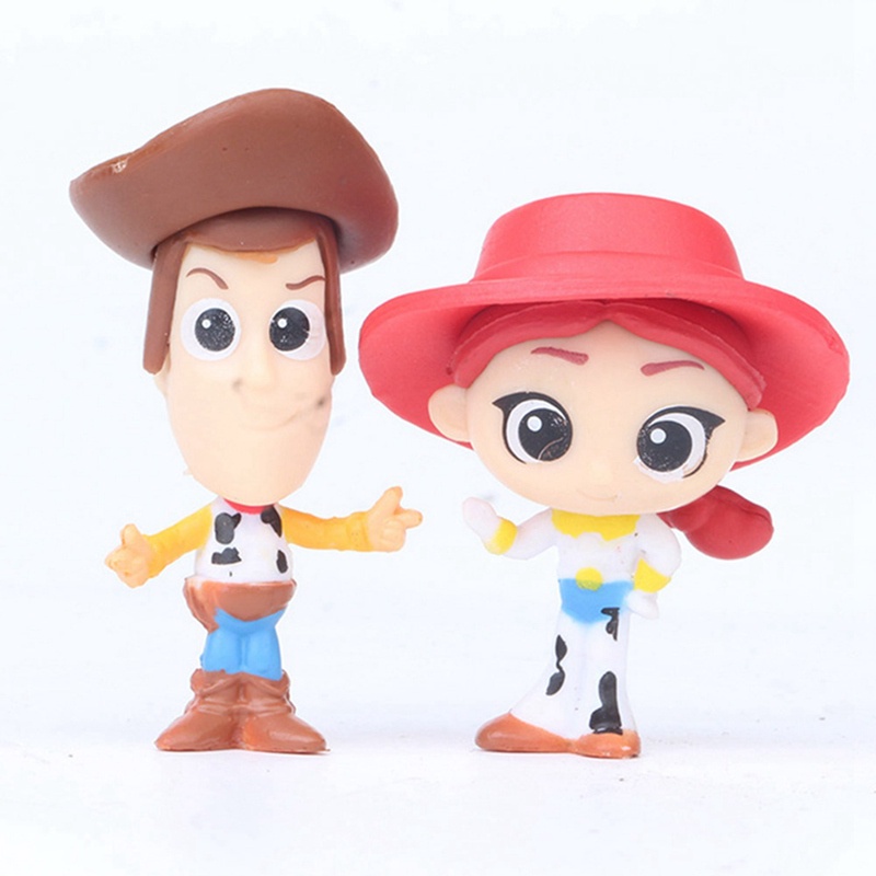 Set 17 Mô Hình Đồ Chơi Nhân Vật Trong Phim Hoạt Hình Toy Story 4