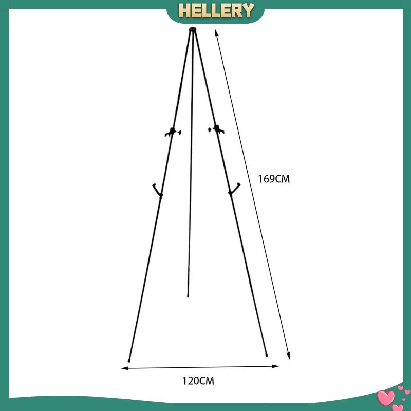 [HelleryVN] Giá Đỡ Ba Chân Trưng Bày Easel Áp Phích Nghệ Sĩ Cầm Tay Cho Tiệc Tùng