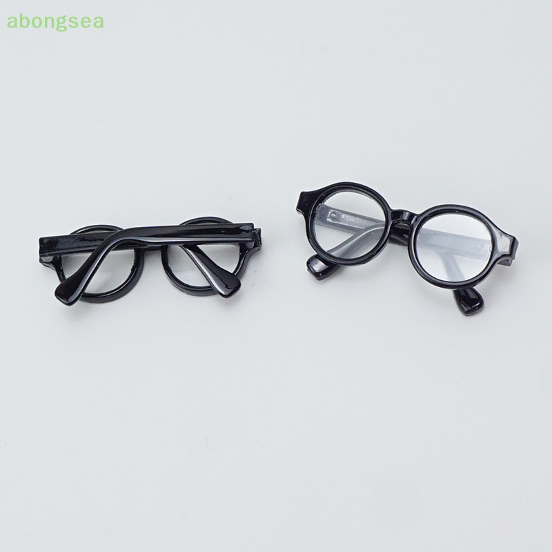 Kính Mắt Mini Trong Suốt Dễ Thương Dùng Trang Trí Nhà Búp Bê