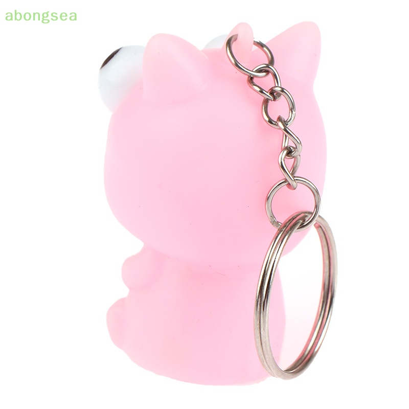 Móc Khóa Hình Thú Squishy Dễ Thương