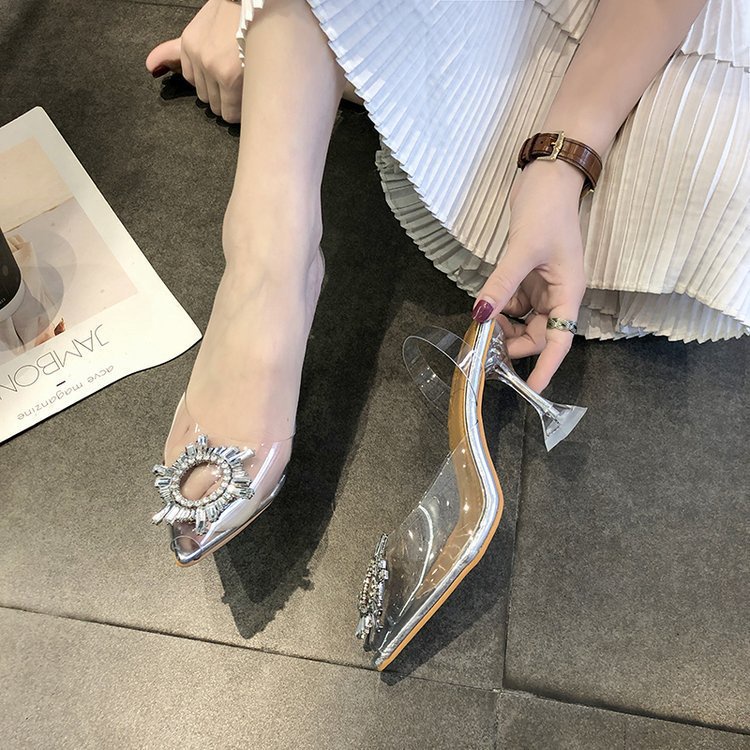 Giày Cao Gót Mũi Nhọn Phong Cách Pháp Thời Trang Cho Nữ