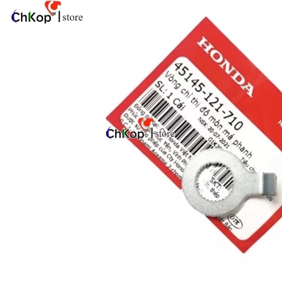 Vòng chỉ thị độ mòn má phanh Honda Dream, Wave, Future  - Chi Tiết ốc Dream Honda Giá Gốc