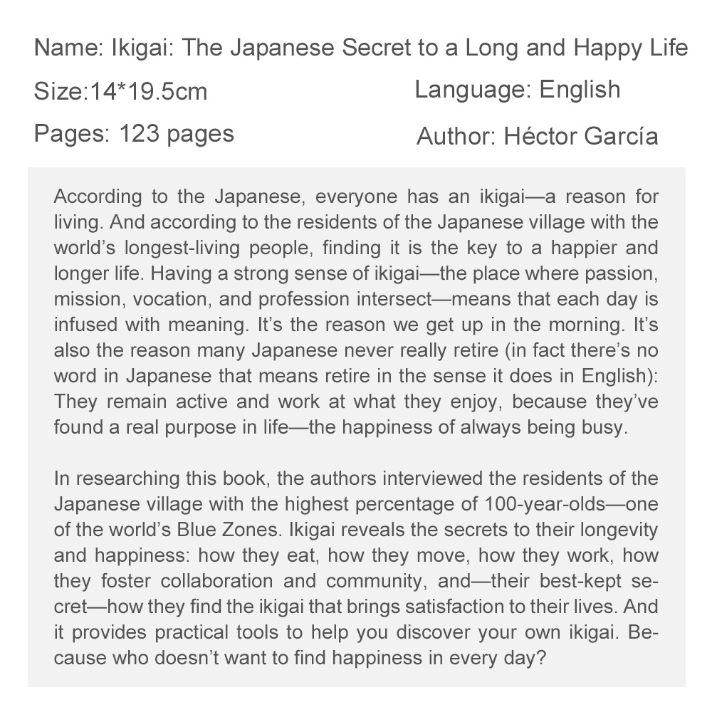 Nhân Vật Ikigai The Straw Secret To a Long a Long a