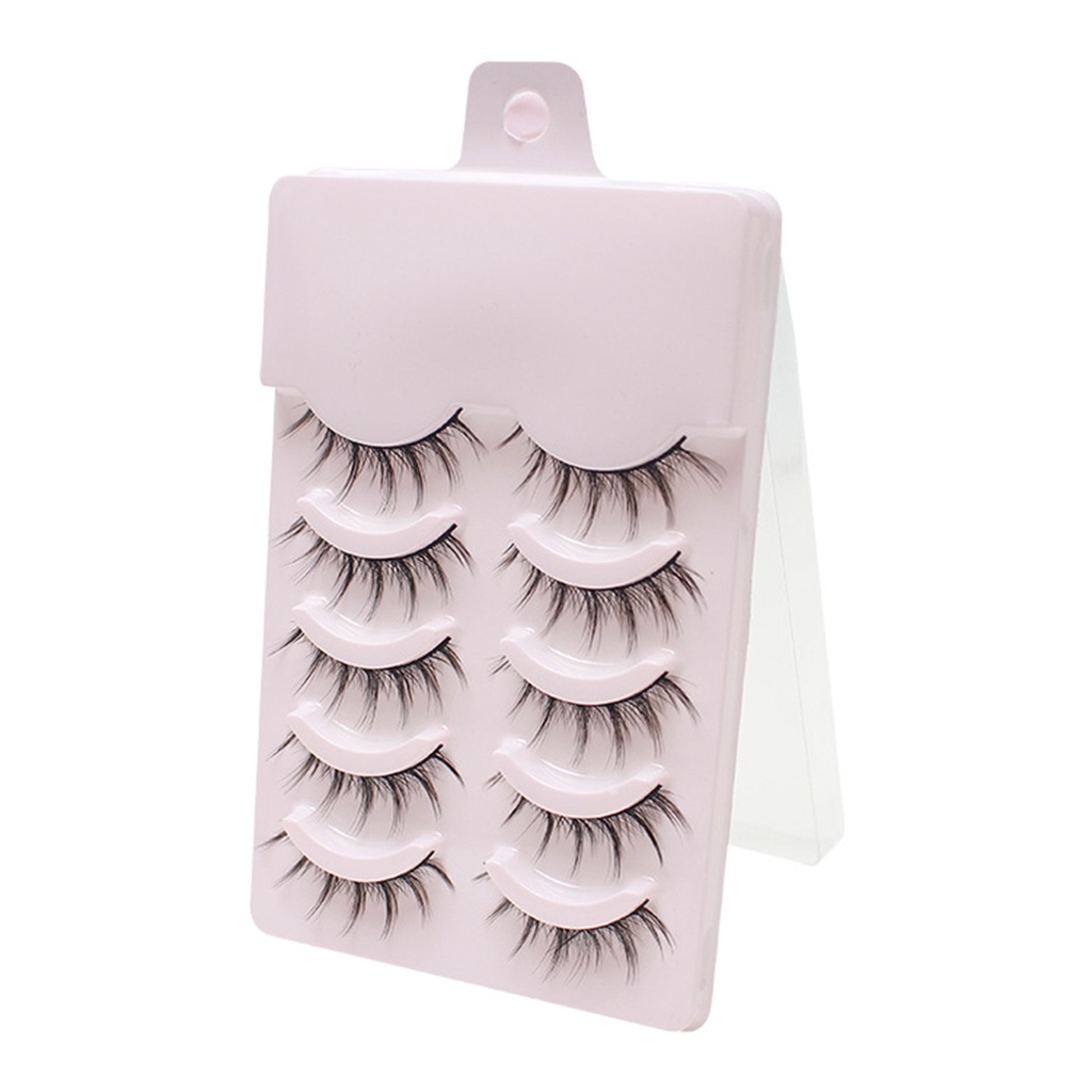 Set 5 Cặp Lông Mi Giả Không Gây Kích Ứng Tự Nhiên Với 7 Phong Cách Tùy Chọn