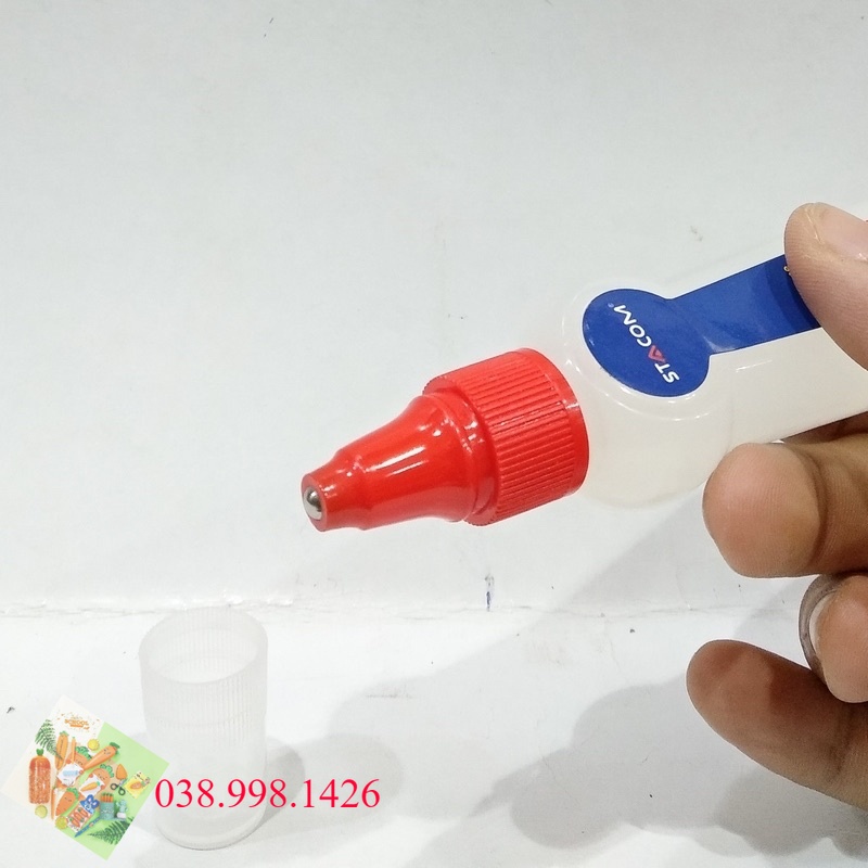 Keo Dán 50ml Đầu Bi Lăn Tiện Lợi Stacom _vpp