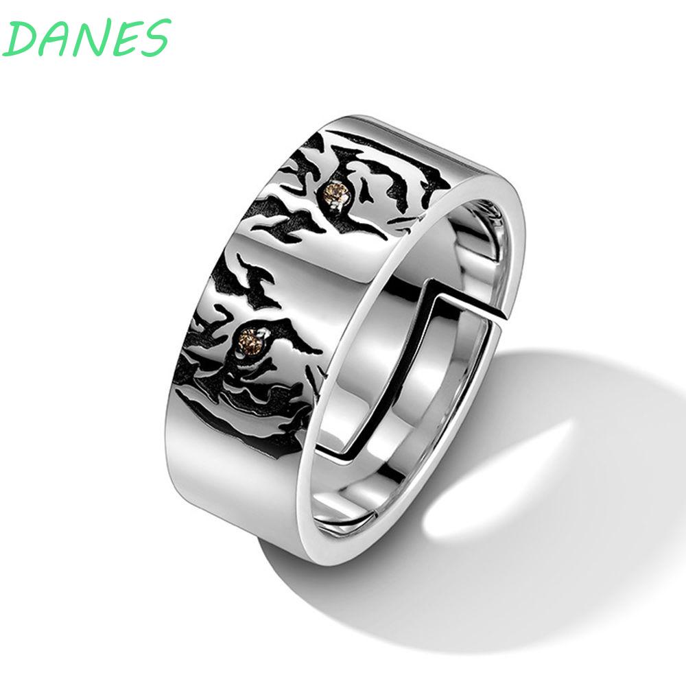 Nhẫn Hình Hổ Cá Tính Thời Trang Cho Nam|Nhẫn Hở Bằng Đồng Thiết Kế Cá Tính Thời Trang