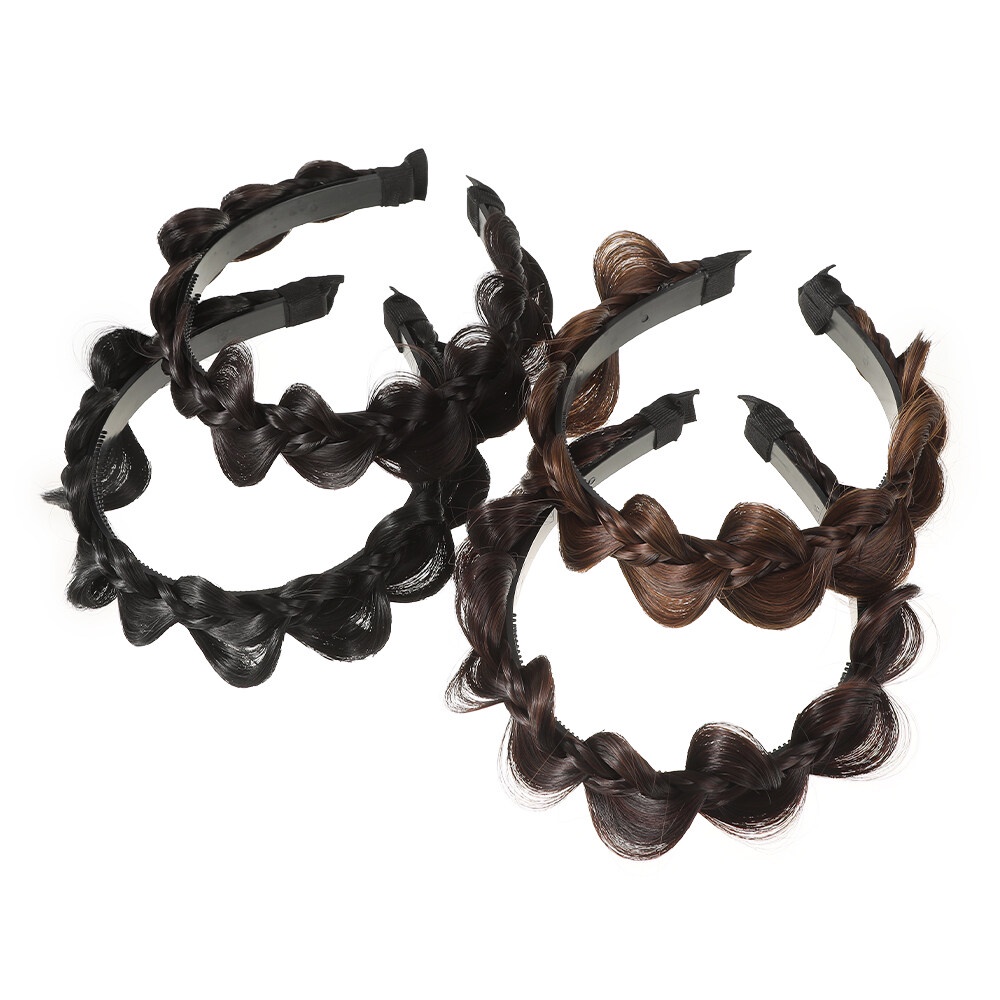 Băng Đô Cài Tóc Giả 15cm Thời Trang Hàn Quốc Cho Nữ