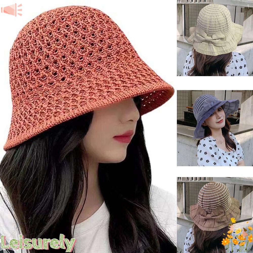 Mũ Bucket Chống Nắng Thoáng Khí Thời Trang Đi Biển Mới Cho Nam Và Nữ