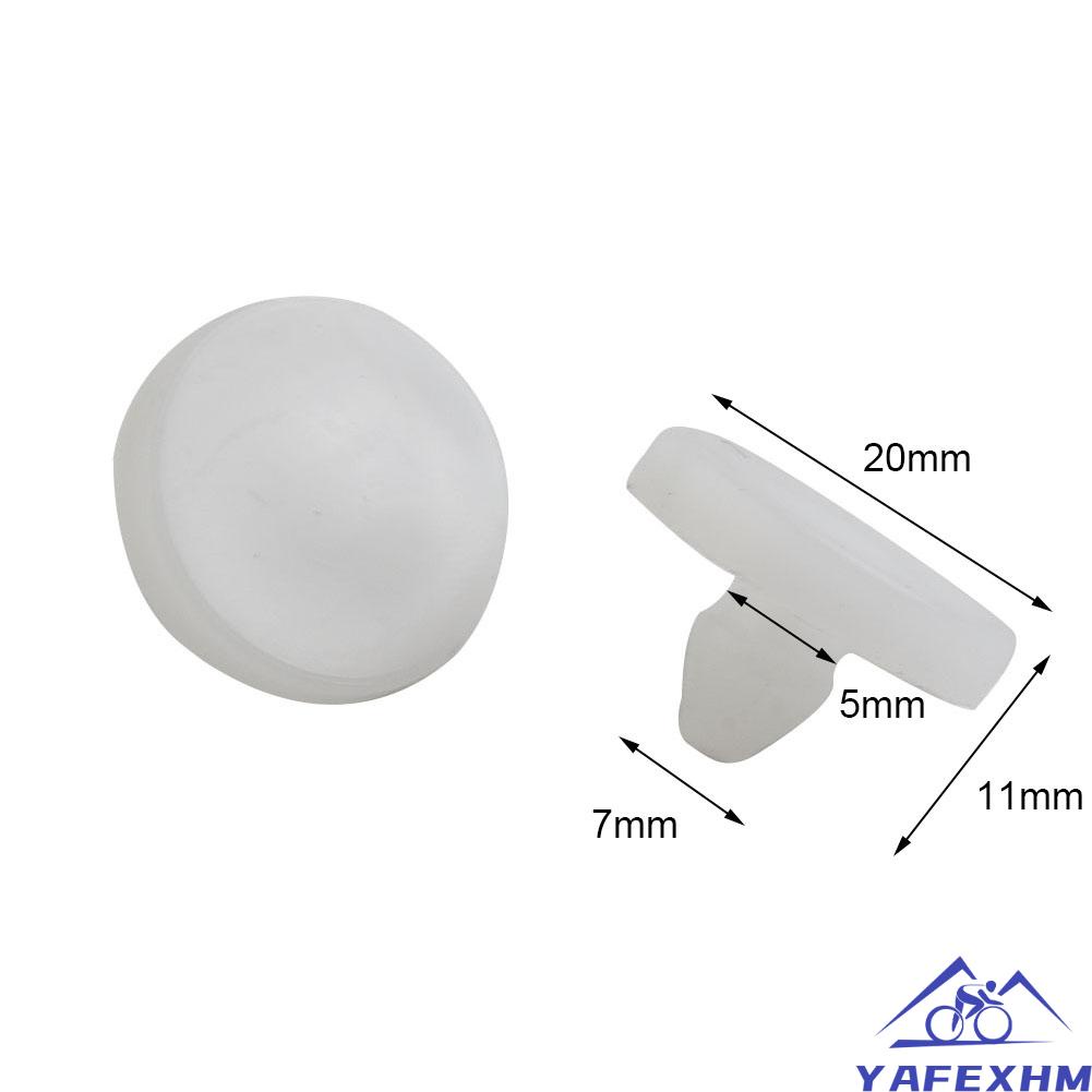 Set 2 Miếng Đệm Cao Su Ánh Sáng Phanh Xe Hơi
