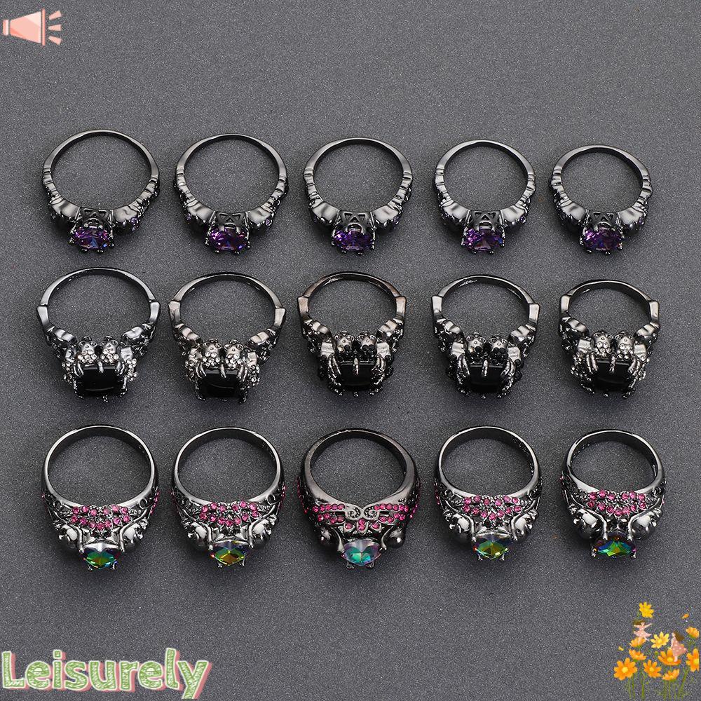 Nhẫn Hình Bộ Xương Phong Cách Halloween Thời Trang Cho Nữ