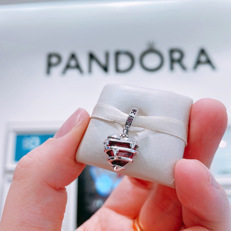 Charm Pandora Blue Butterfly Sparkling Charm 1257 - Bạc S925