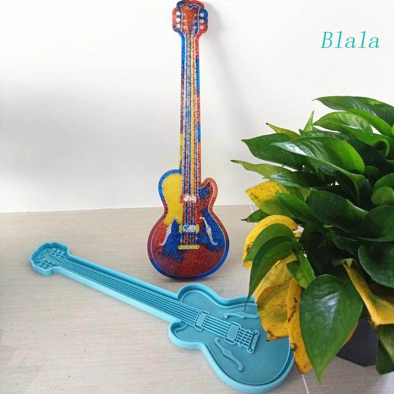 Khuôn Silicone Làm Trang Sức Thủ Công Hình Đàn Guitar