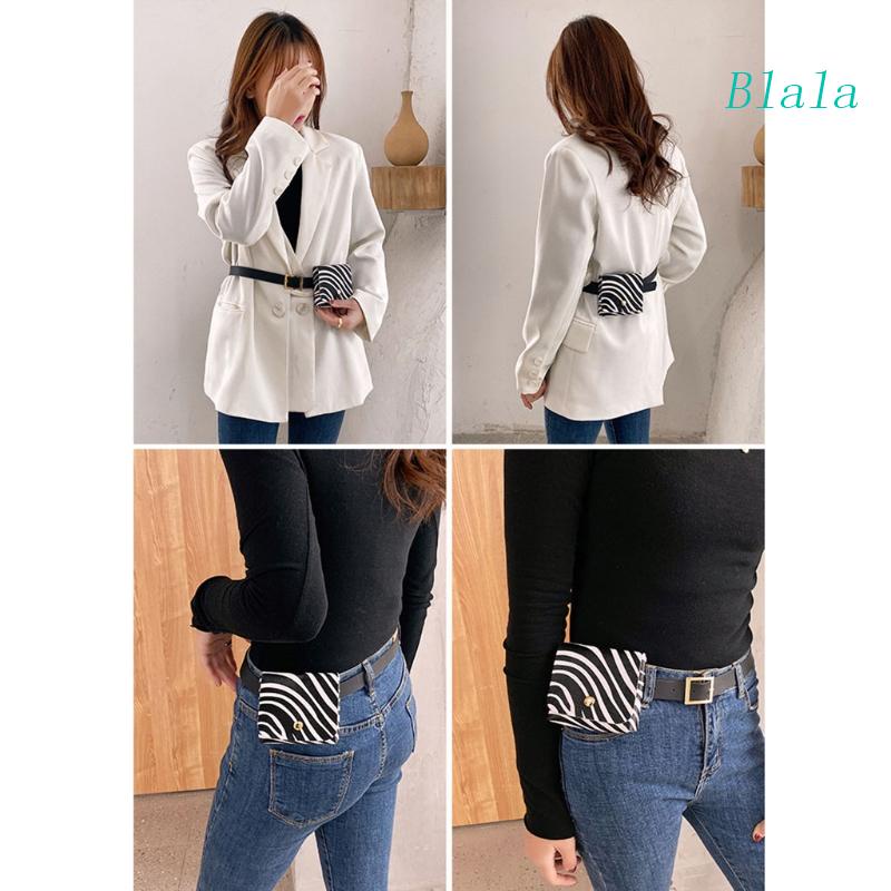 Túi Đeo Hông Bằng Da PU Phong Cách Cổ Điển Thời Trang Cho Nữ