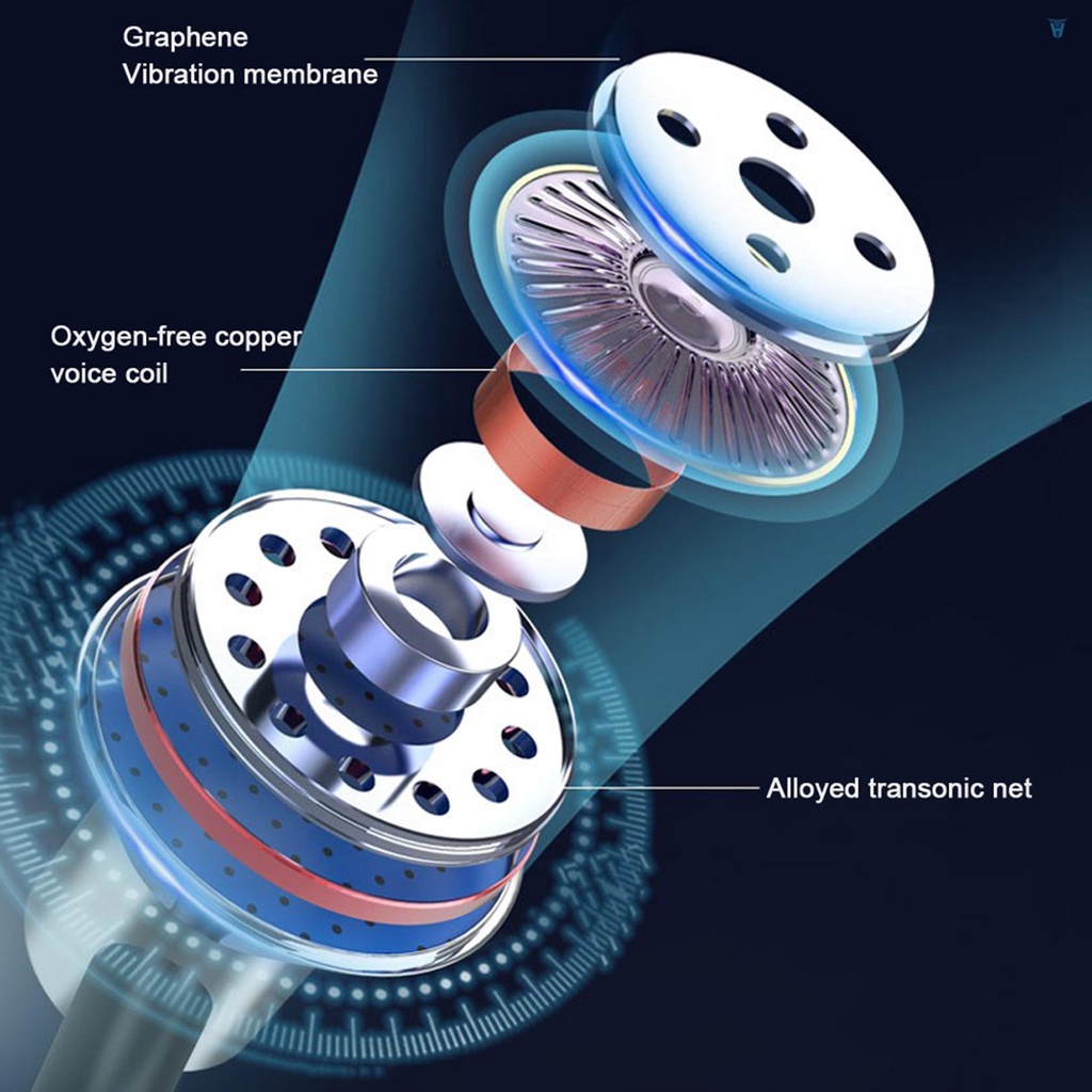 Bộ Tai Nghe Thể Thao Không Dây Bluetooth 5.0 Chống Nước IPX5 Đeo Cổ Có Nam Châm &amp; Mic