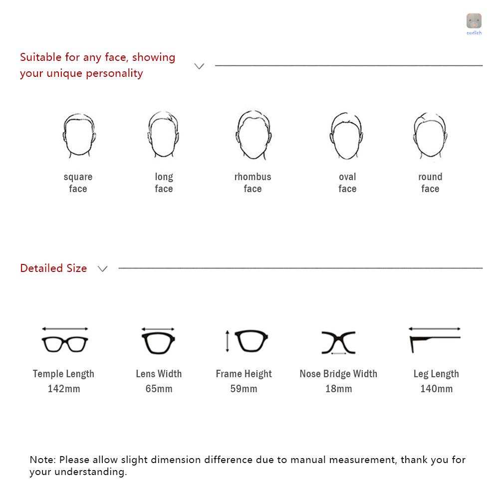 Kính Mát Chống Tia UV 400 Thời Trang Cho Nam Nữ