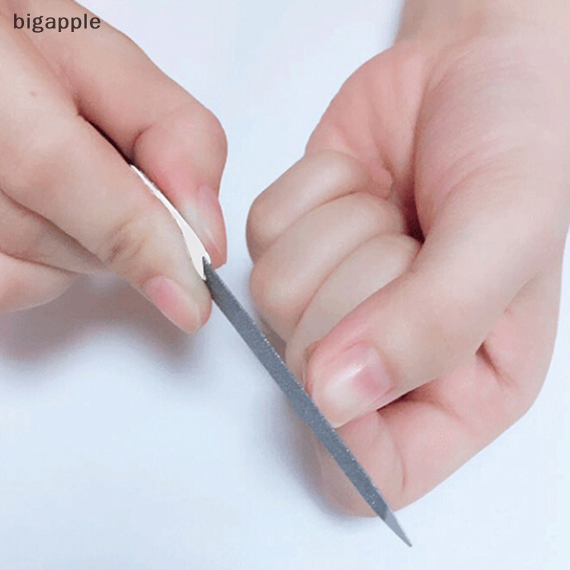 Cây Dũa Móng Tay Bằng Thép Không Gỉ Thiết Kế Hai Mặt Tiện Dụng