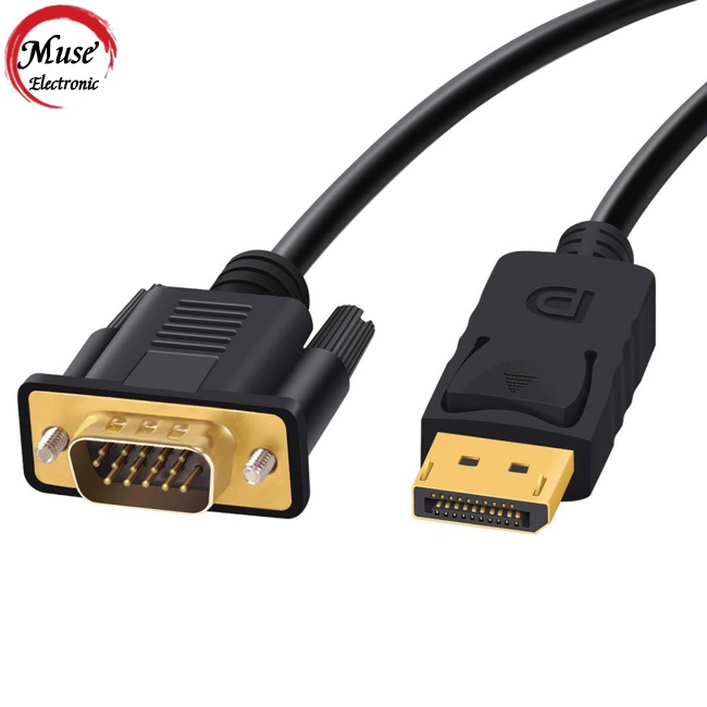 Cáp Chuyển Đổi Dp Sang Vga 1080p 60hz Chuyên Dụng Cho Máy Chiếu / Laptop