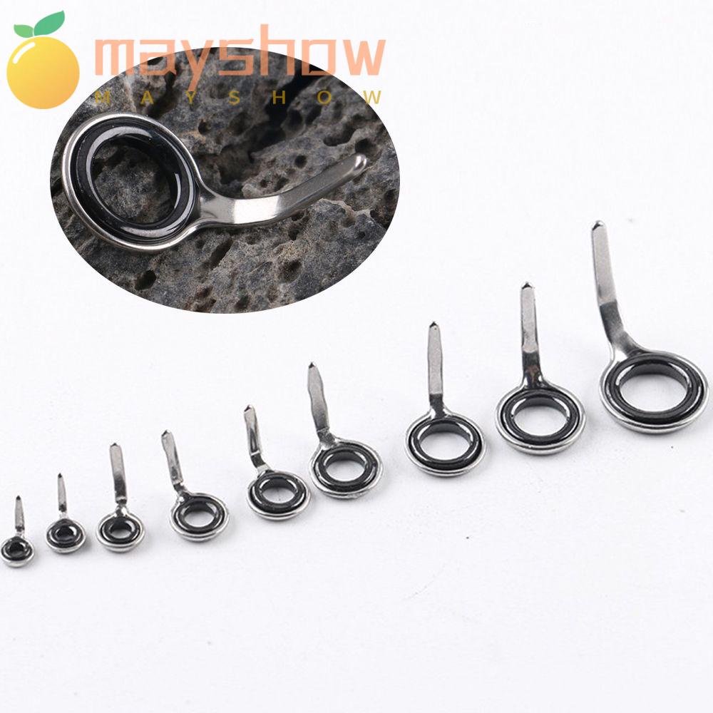 Set 9 Phụ Kiện Cần Câu Cá Bằng Thép Không Gỉ 2.5#-10# Bộ Dụng Cụ Sửa Chữa Đầu Mũi Khoan Chuyên Dụng