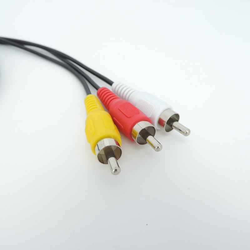 Dây Cáp Âm Thanh Chuyển Đổi 5ft 1.5m usb A Female Sang 3 RCA male Sang usb AV Video