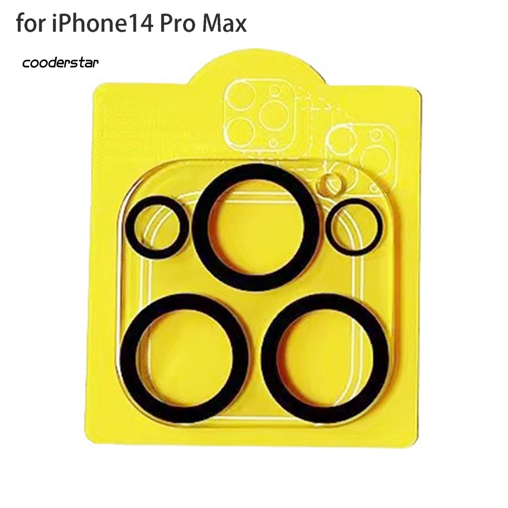 Miếng Dán Cường Lực Trong Suốt Bảo Vệ Ống Kính Máy Ảnh Cho iPhone 14 Pro Plus Pro Max