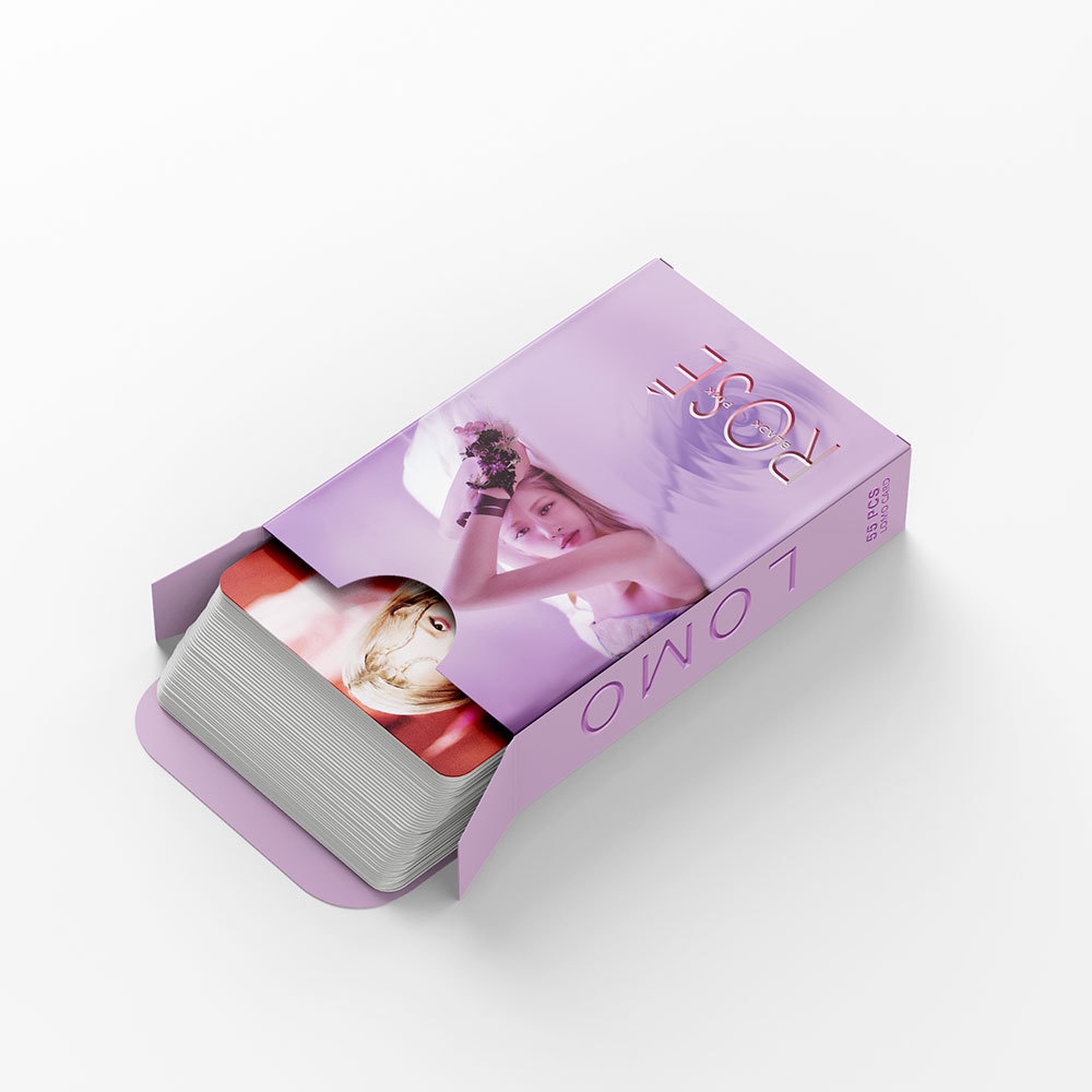 Hộp Set 55 Tấm Thẻ Ảnh Lomo Card Nhóm Nhạc BlackPink