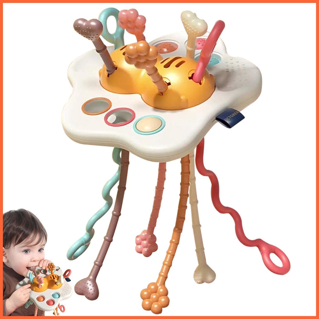 Đồ Chơi Dây Kéo Cảm Biến Chạm Vui Nhộn Cho Bé