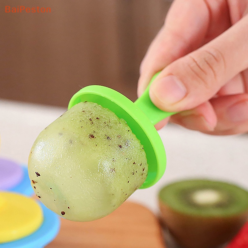 Hộp Silicone Đựng Kem Que DIY Tiện Dụng