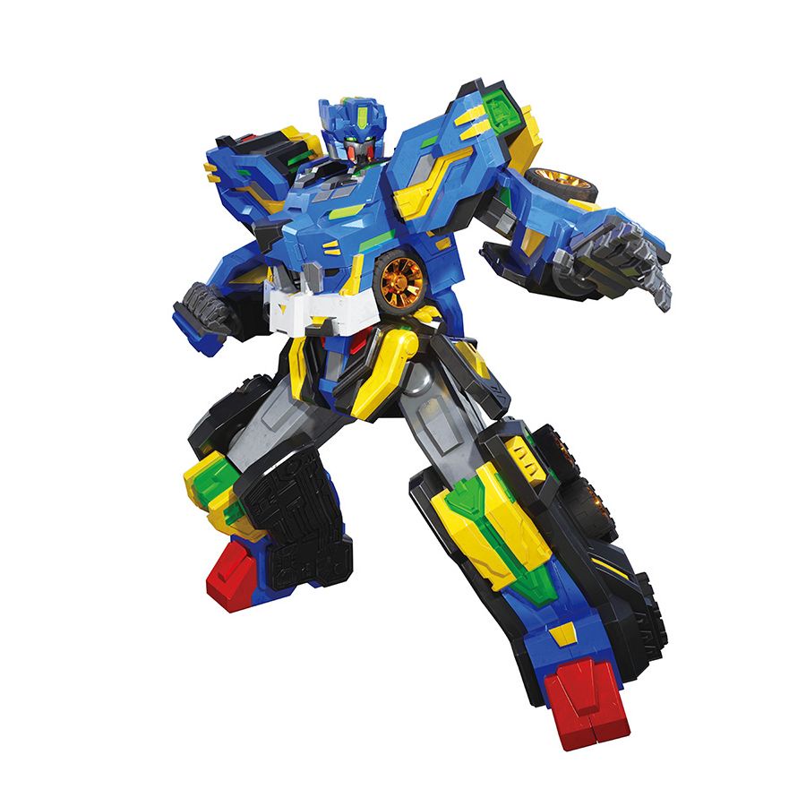 Đồ Chơi Mô Hình MINIFORCE - Robot Hộ Thần Mãnh Sư Kim Ngưu Leo Bull V - 503019