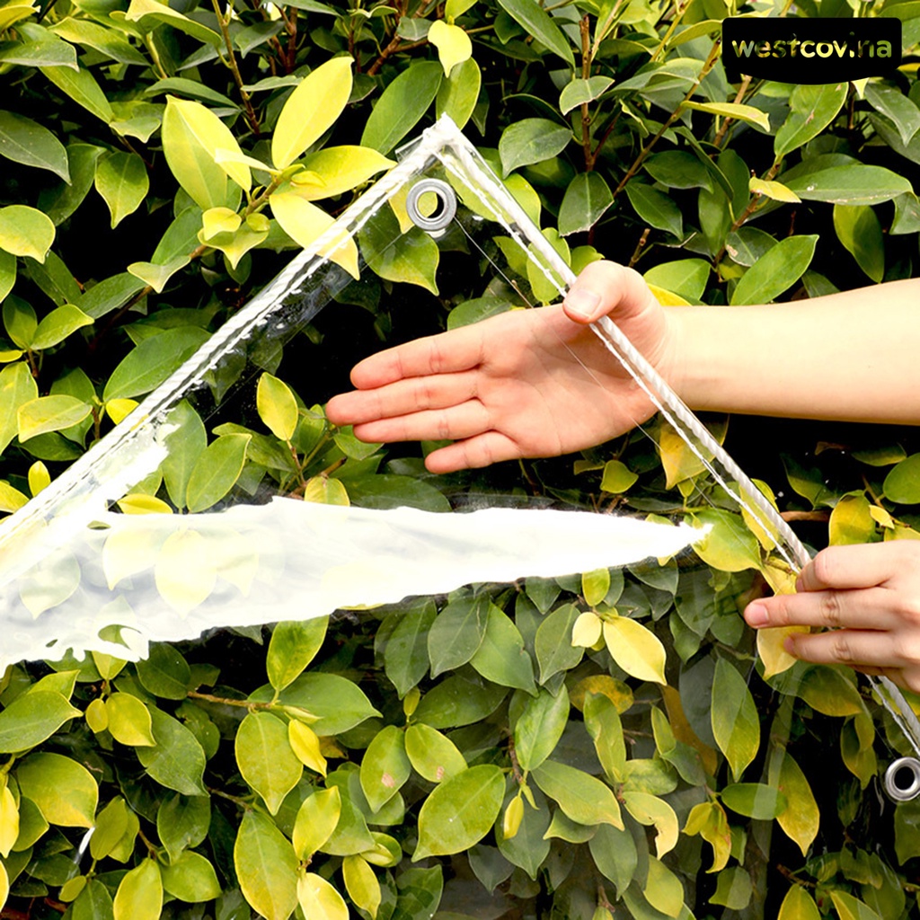 [COD]☁Vỏ Bọc Cây Trồng Tarpaulin Bằng PVC Dày Trong Suốt Độ Bền Cao Chống Ăn Mòn
