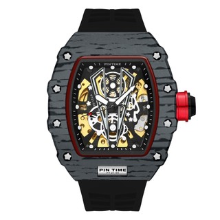 Đồng hồ cơ tự động pintime / pinshi phong cách mới 2023 cho nam
