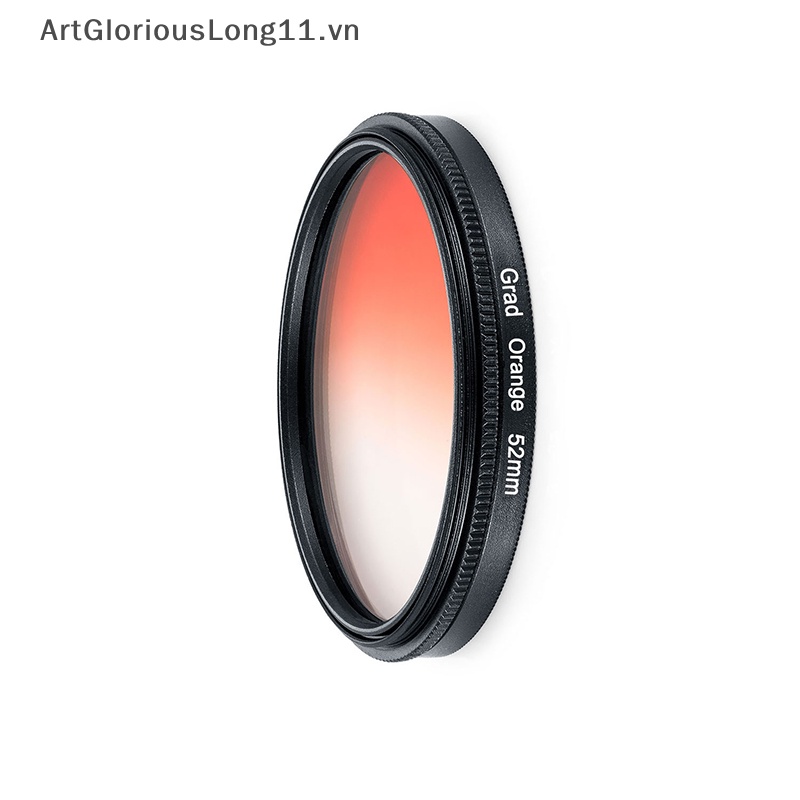 Kính Lọc Màu Gradient 52mm Có Thể Điều Chỉnh Bảo Vệ Ống Kính Máy Ảnh Cho Điện Thoại