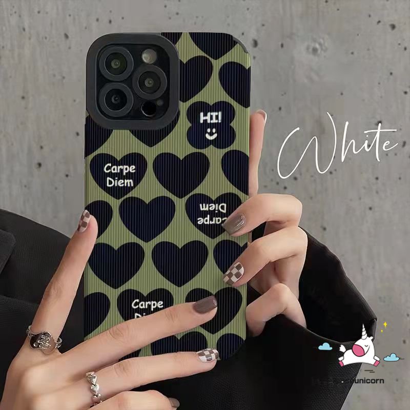 Ốp Điện Thoại Da Silicon Mềm Chống Sốc Hình Trái Tim iPhone 11 Pro Max 7Plus 8Plus XR X XS Max 14 12 13 11 Pro Max 7 8 Plus