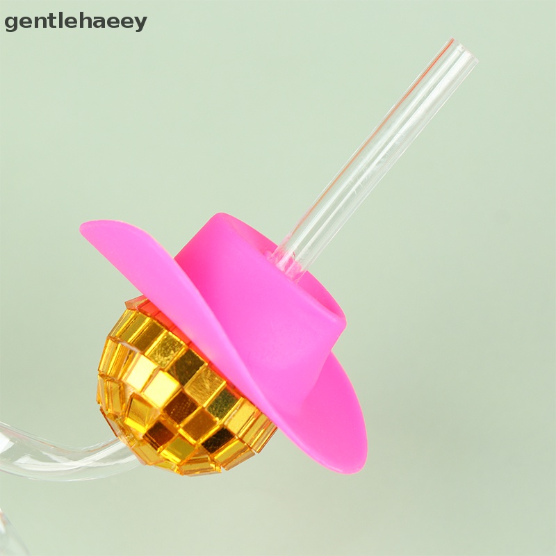 1 Quả Cầu Rơm Trang Trí Phong Cách Cao Bồi Disco