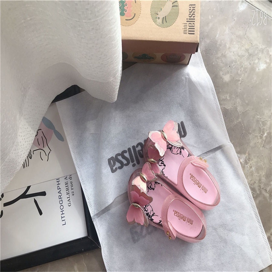 Giày Sandal Ba Chiều Phong Cách Công Chúa Melissa Phong Cách Mới Mùa Hè 2023 Cho Bé Gái