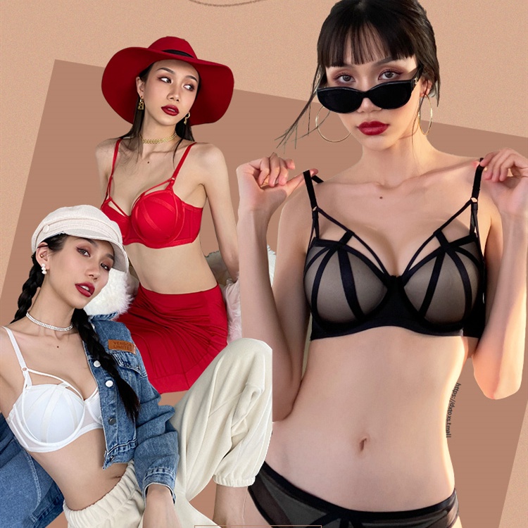 Áo lót Gọng Thép Mềm Nâng Ngực Chống Chảy Xệ Quyến Rũ Cho Nữ