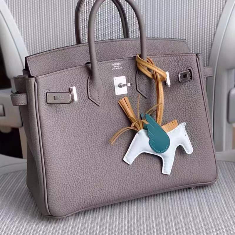 Móc Khóa Da Hình Ngựa Một Sừng Mini Xinh Xắn