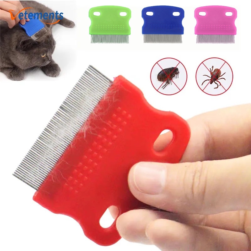 Lược Chải Lông Thú Cưng Bằng Thép Không Gỉ Tiện Lợi