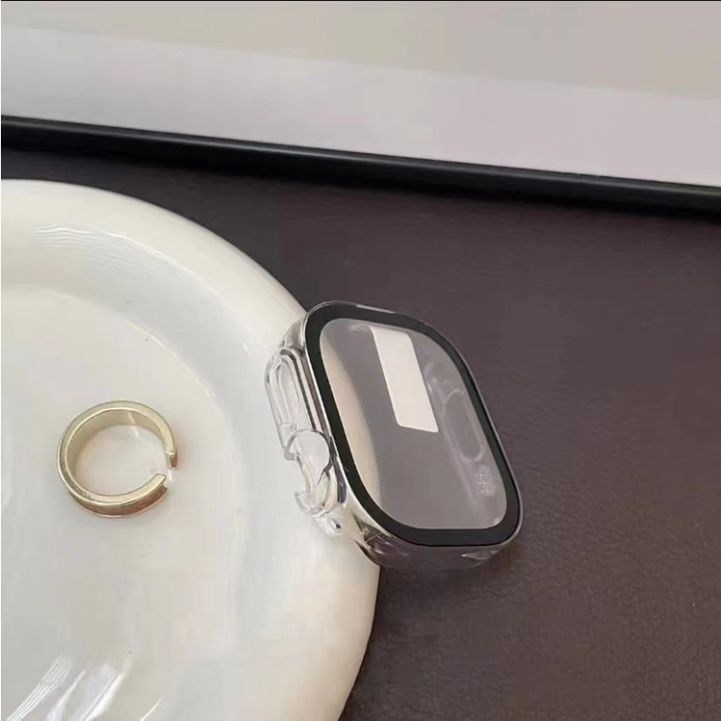 Ốp Mặt Kính Cường Lực Cho Apple Watch Series Ultra 8 7 6 SE 5 4 3 2 1 49mm 41mm 45mm 44mm 40mm